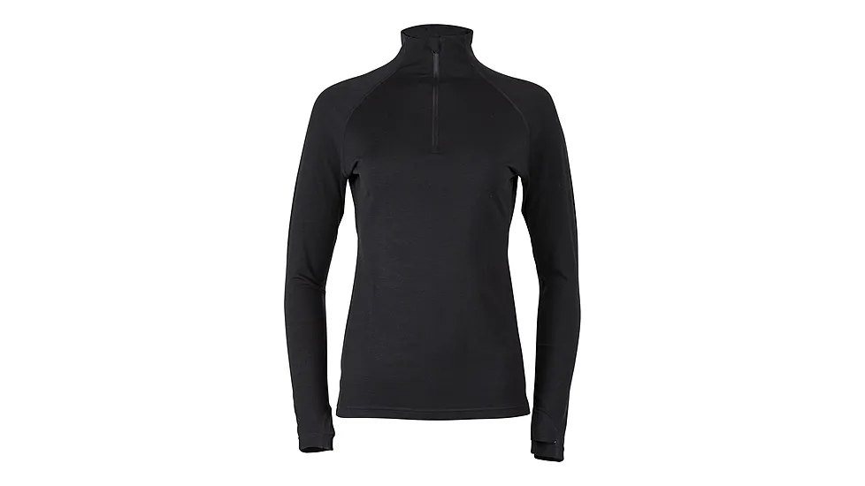 Ridge Merino Women's Aspect Quarter Zip Midweight Merino Wool Long Sleeve Shirt 69FECA2B