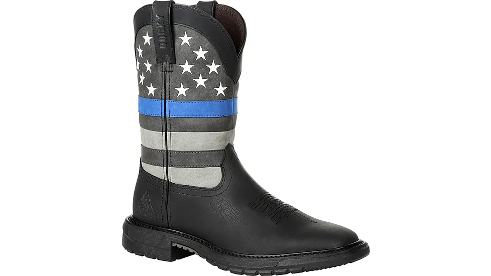 Rocky Boots Blue Line Western Boot