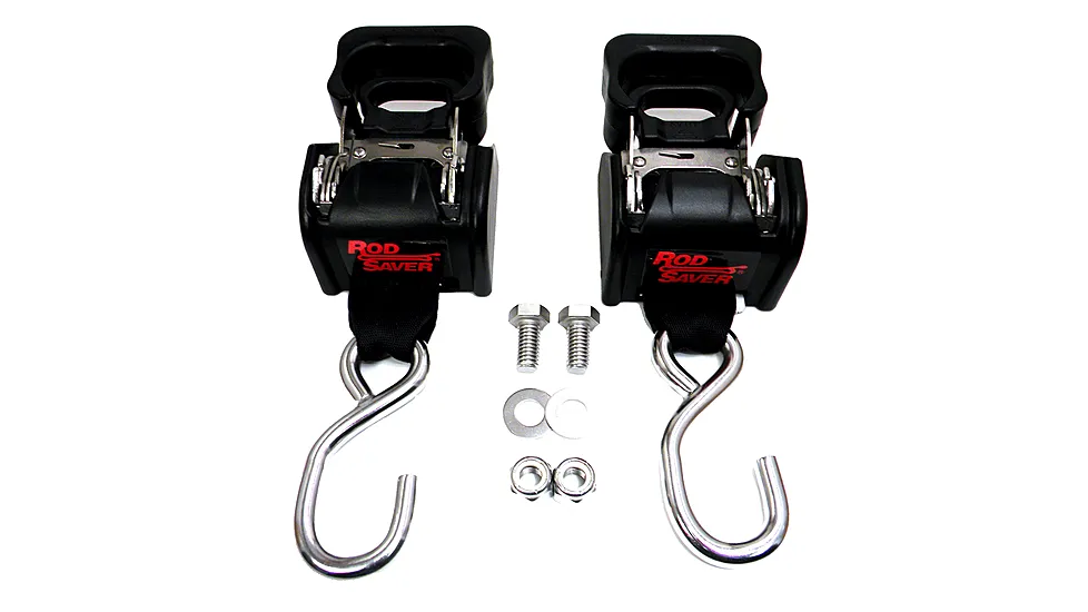 Rod Saver Stainless Steel Retractable Transom Tie-Down