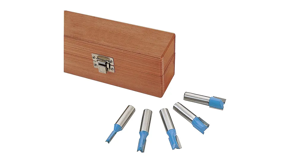 Roman Carbide 5 pc. Straight Bit Set Shank