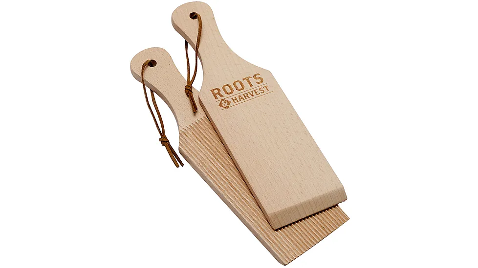 Roots & Harvest Grooved Butter Paddles