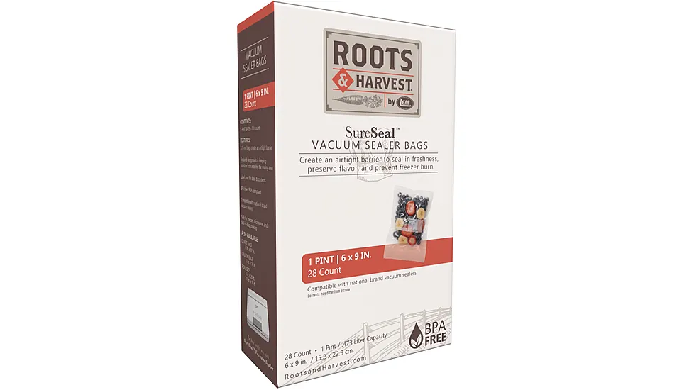 Roots & Harvest Roots & Harvest SureSeal Pint Vacuum Bags