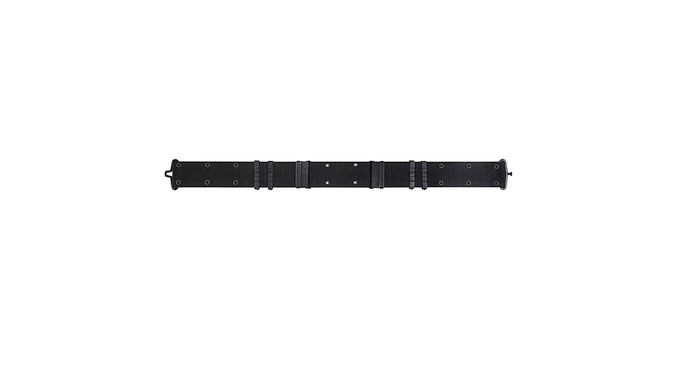 Rothco Irregular Pistol Belt - Black - Mismatched Tips