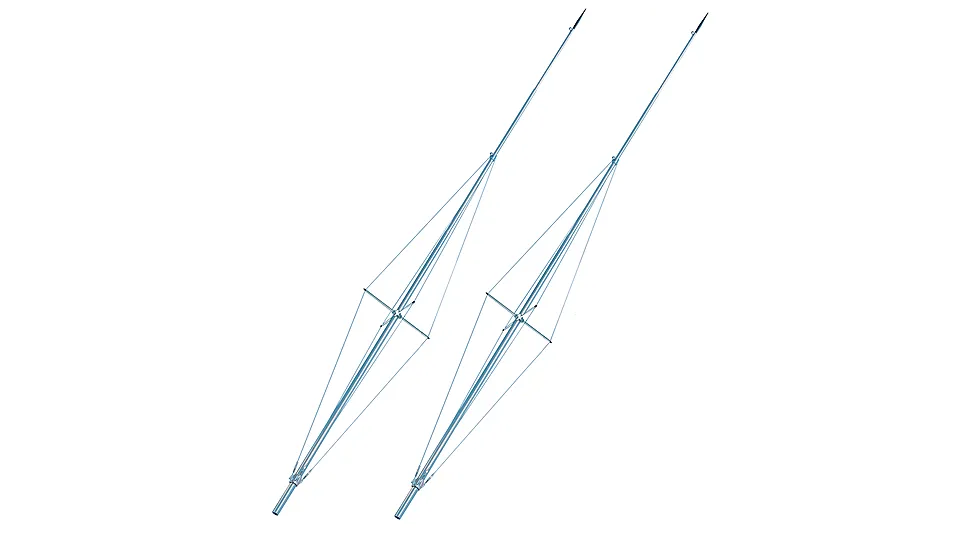 RUPP Marine 20ft Single Spreader Sidekick Outrigger Poles