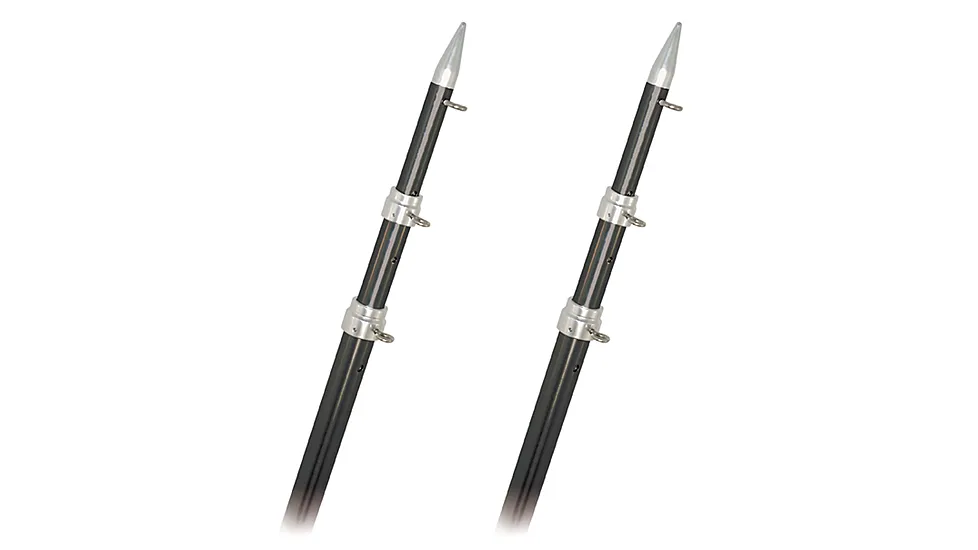 RUPP Marine Carbon Fiber Fixed Poles - Pair