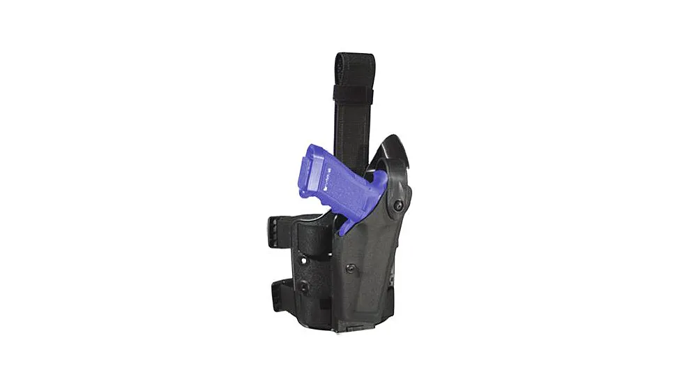 Safariland 6004 SLS Tactical Holster - Tactical Black, Right Hand 6004-74-121