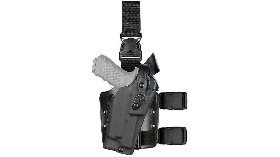 Safariland Model 6305RDS ALS/SLS Drop Leg Holster, Sig Sauer P320 9mm/.40 Full Size w/ITI M3/Streamlight TLR1/SF X300/X300U, RH