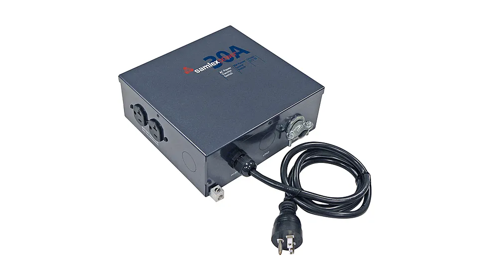 Samlex America 30A Transfer Switch w/Inverter Quick Connect