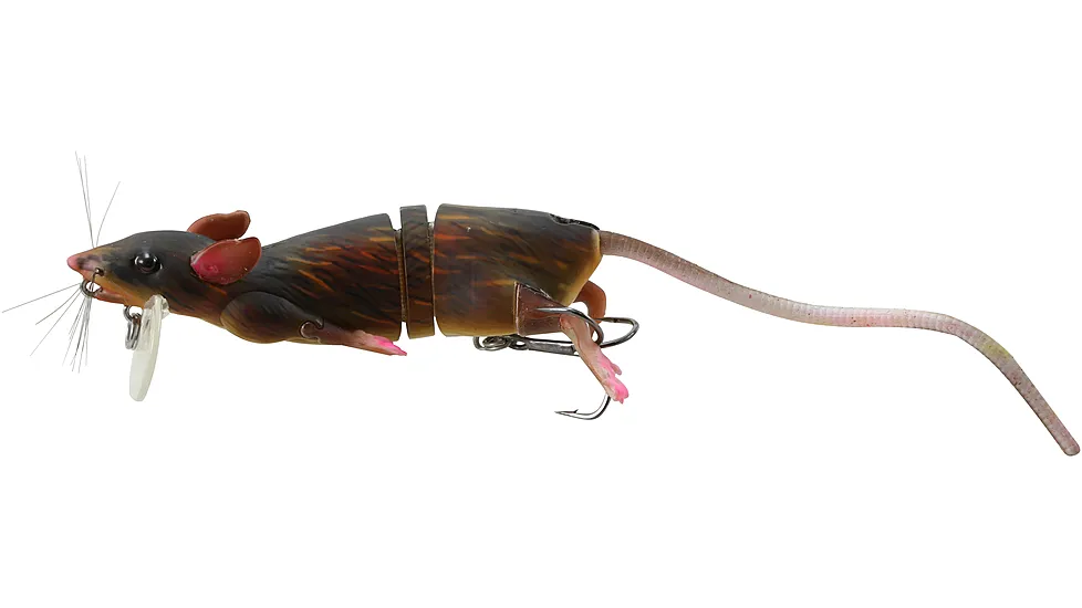 Savage Gear 3D Rat Bait 1 oz, 7.75in, Floating