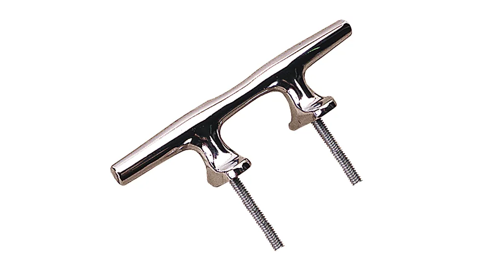 Sea-Dog Sea Dog Chrome Plated Open Base Cleat With Stud Mount
