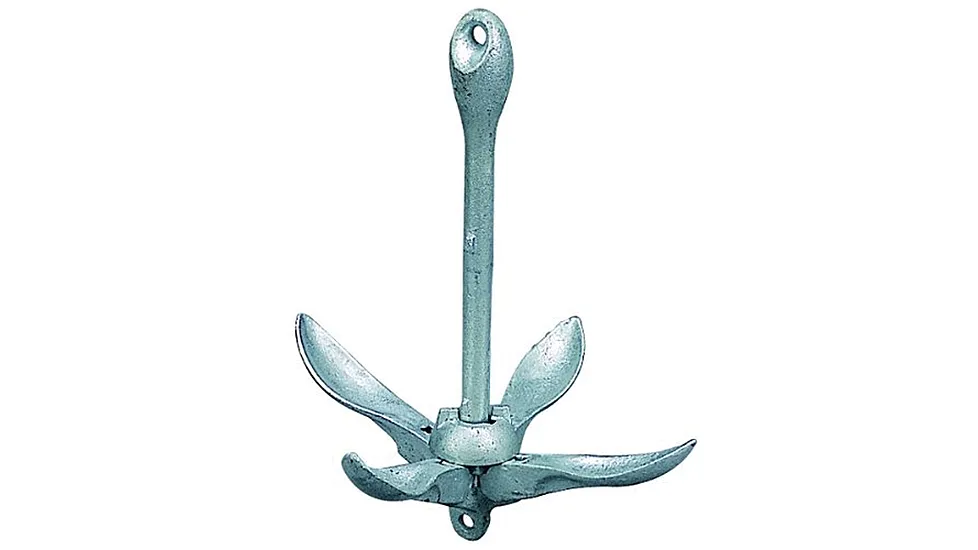 Sea-Dog Sea Dog Galvanized Folding Grapnel Anchor 3.5 Lbs.