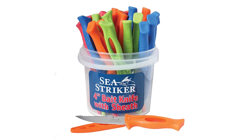 Sea Striker 4 Bait Knives with Sheath 406707