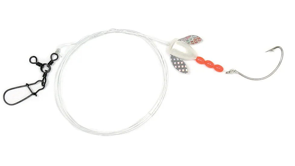 Sea Striker Spin' Glo Fluke Rigs