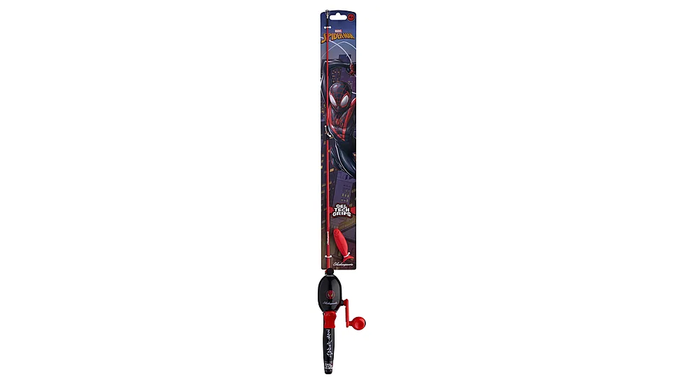 Shakespeare Marvel Miles Morales Beginner Kit, Rod & Reel Combo