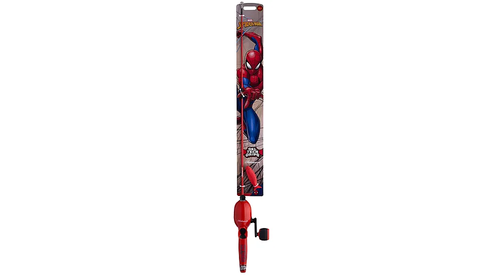 Shakespeare Marvel Spider-Man Advanced Kit, Rod & Reel Combo