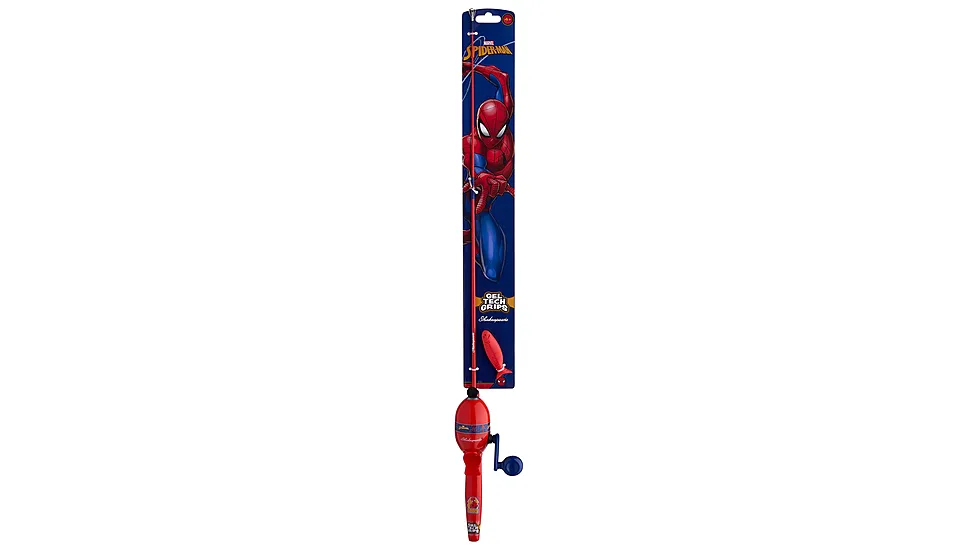Shakespeare Marvel Spider-Man Beginner Kit, Rod & Reel Combo