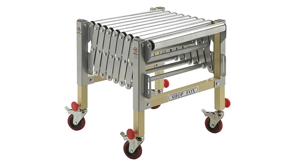 Shop Fox Adjustable Roller Stand