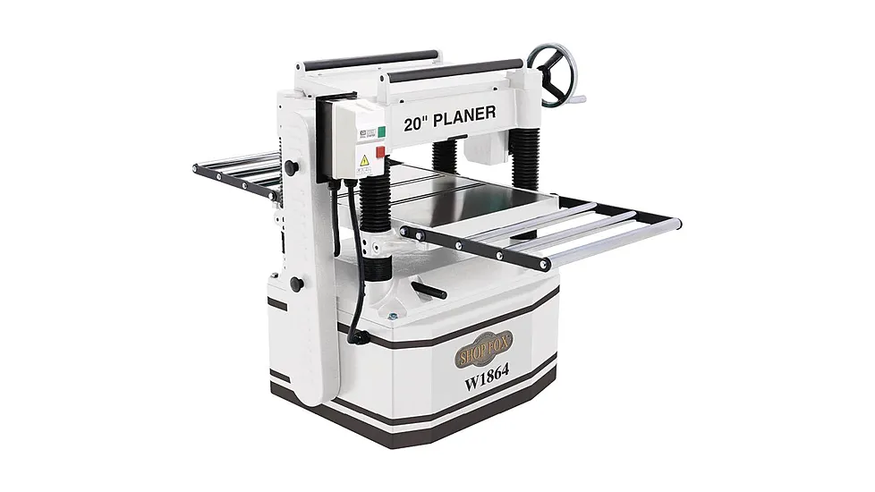 Shop Fox Planer with 4-Knife Cutterhead, 5 HP Motor