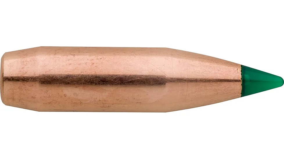 Sierra Bullets Tipped Gameking .22 Caliber 64 grain Boat Tail Green Tipped (BTT) Rifle Bullets