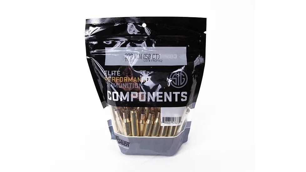 SIG SAUER .270 Winchester Non-Primed Pistol Brass