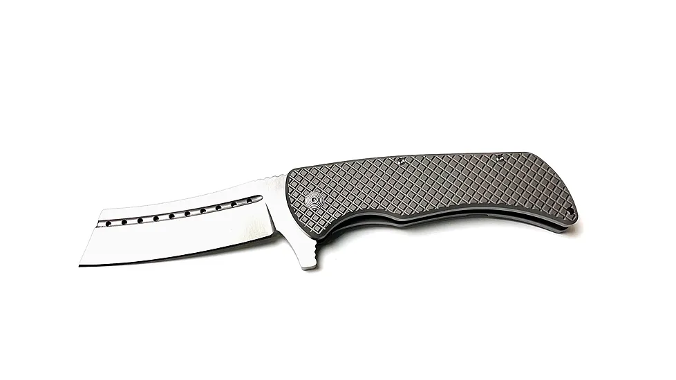 Skallywag Tactical Razorback Folder Titanium 224EC9E7