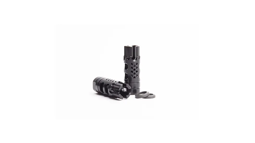 SLR Synergy 5.56 Muzzle Brake/Compensator/Flash Hider, 1/2x28 Thread