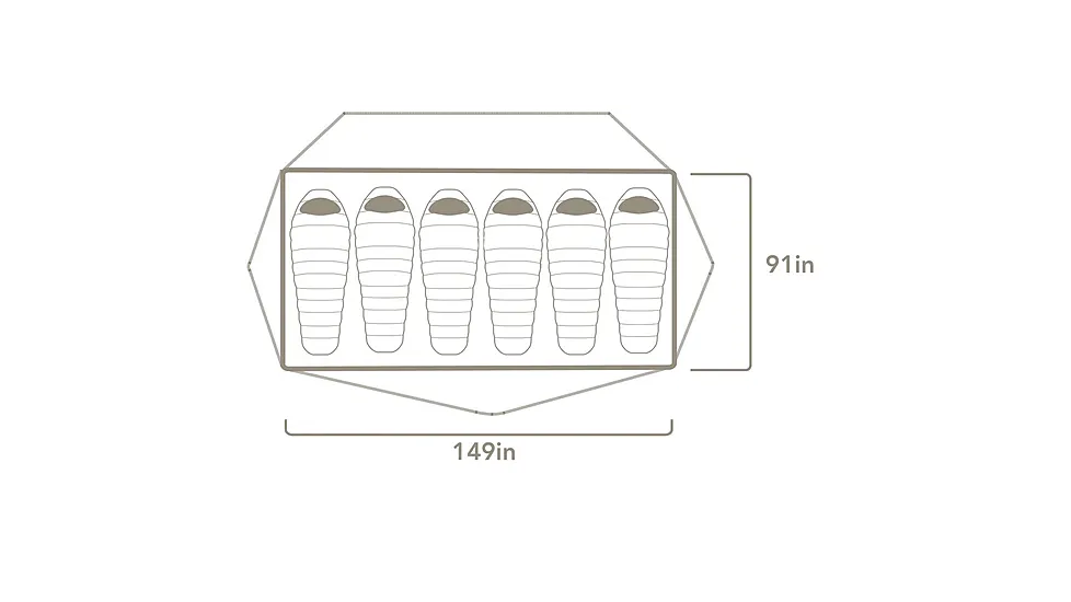 Slumberjack Roughhouse Footprint