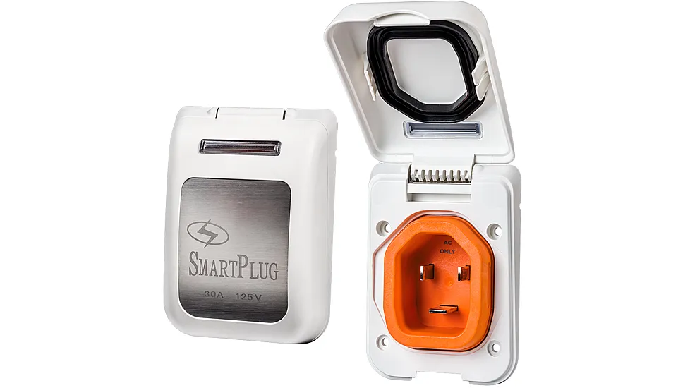 SmartPlug 30 Amp Non Metallic White Inlet