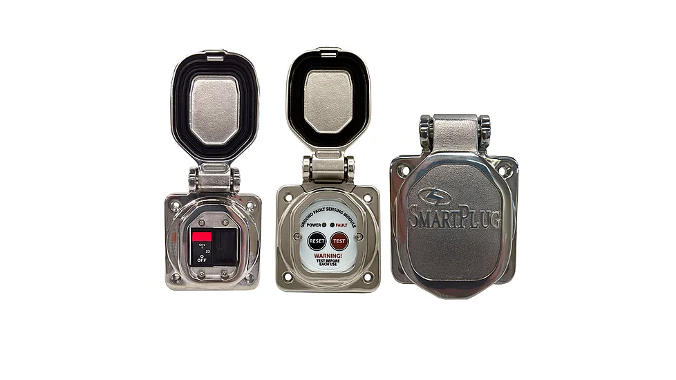 SmartPlug Combo Kit w/ELCI Sensor & 30 Amp Breaker/Stainless Steel Door