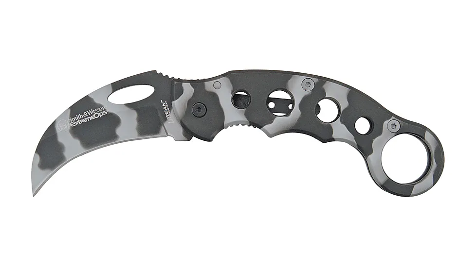 Smith & Wesson Karambit Urban Titanium Folder Knife