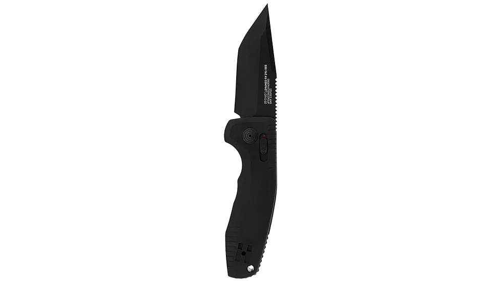SOG Specialty Knives & Tools -tac Au Compact - Black / Tanto / Straight Edge