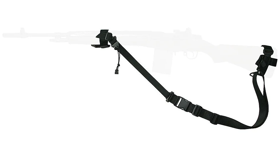 Specter Gear Raider 2 Point Tactical Sling, M-14 / M1A, standard fixed stock, Braided Lanyard