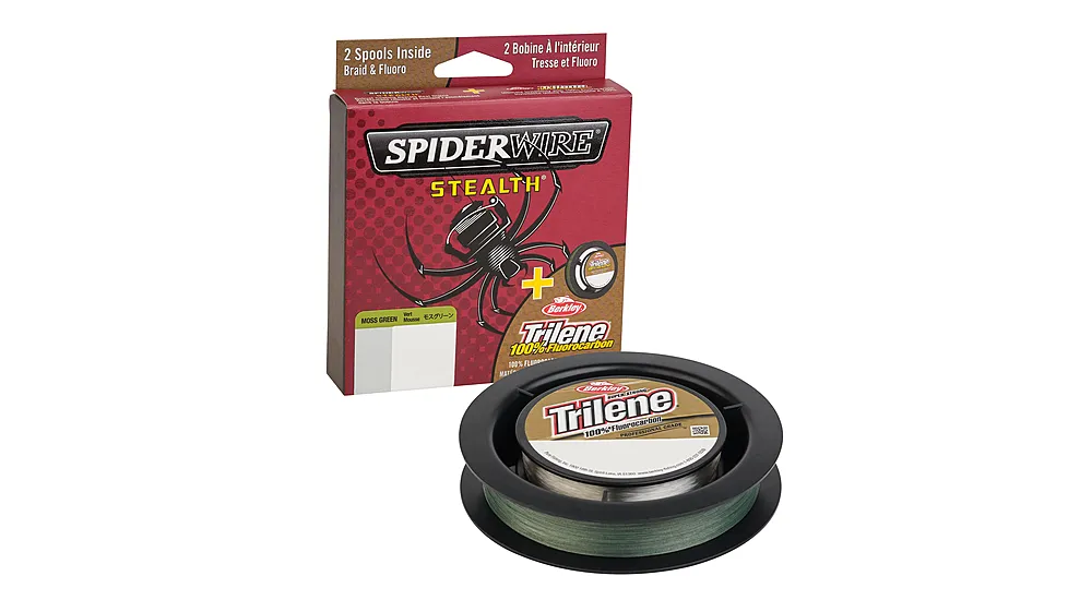 Spiderwire Stealth Trilene 100% Fluorocarbon Dual Superline