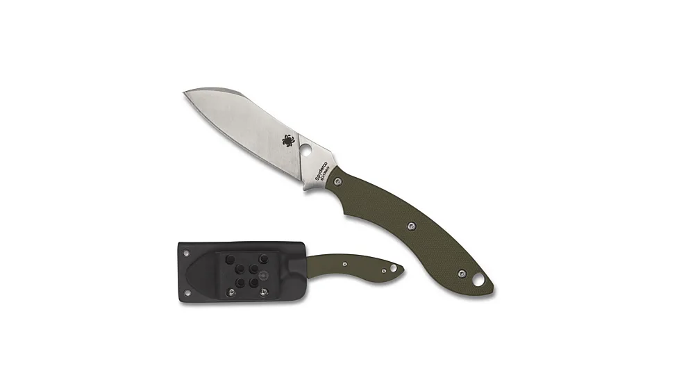 Spyderco Stok Drop Point Fixed Blade Knife