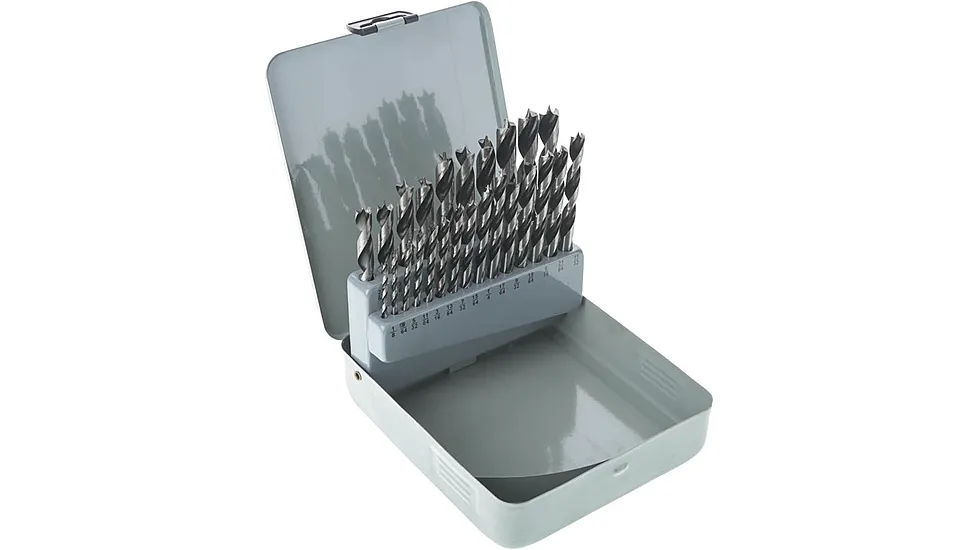 Steelex Brad Point Drill Bit Set
