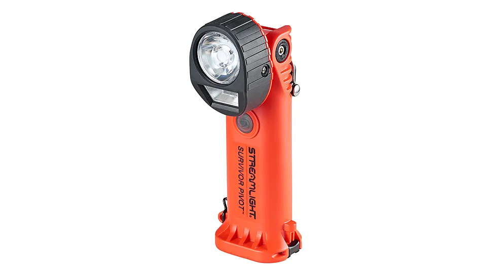 Streamlight Survivor Pivot USB LED Alkaline Flashlight