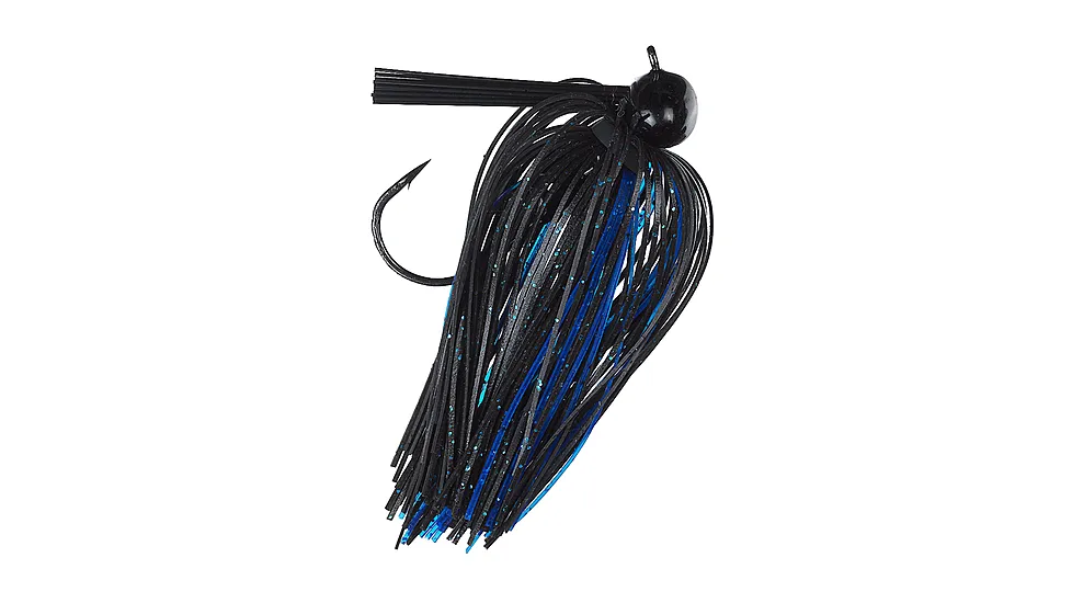 Strike King Tour Grade Black Blue Football Jig