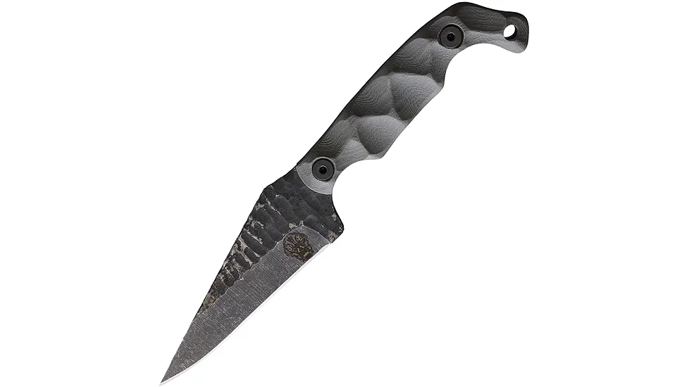 Stroup Knives Bravo 5 Gray Fixed Blade Knife