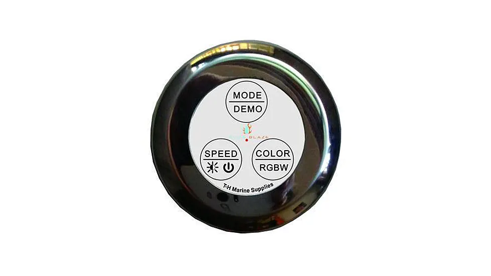 T-H Marine Rgb LED Dash Mount Light Controller Ip67