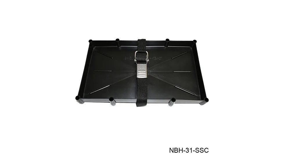 T-H Marine T H Marine Battery Holder Tray With Stainless Steel Buckle 31 Series