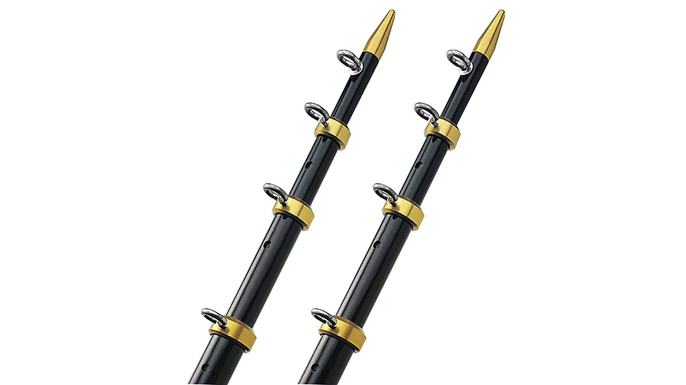 TACO Marine Aluminum Tele-Outrigger Poles