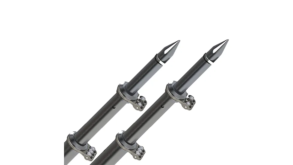 TACO Marine 18ft Deluxe Outrigger Poles w/Rollers