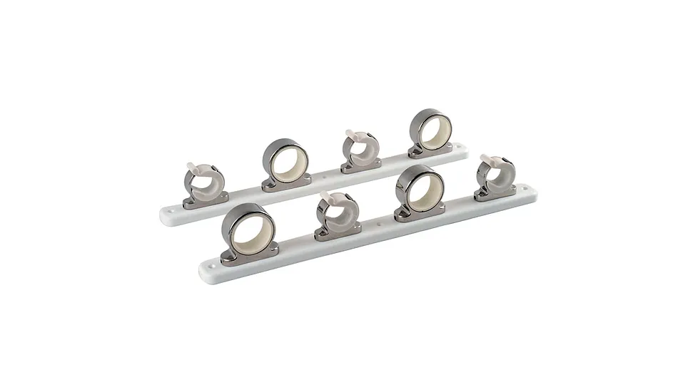 TACO Marine 4-Rod Hanger w/Poly Rack