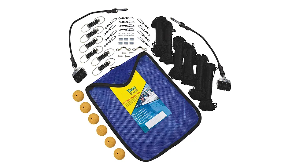 TACO Marine Premium Braid Triple Rigging Kit