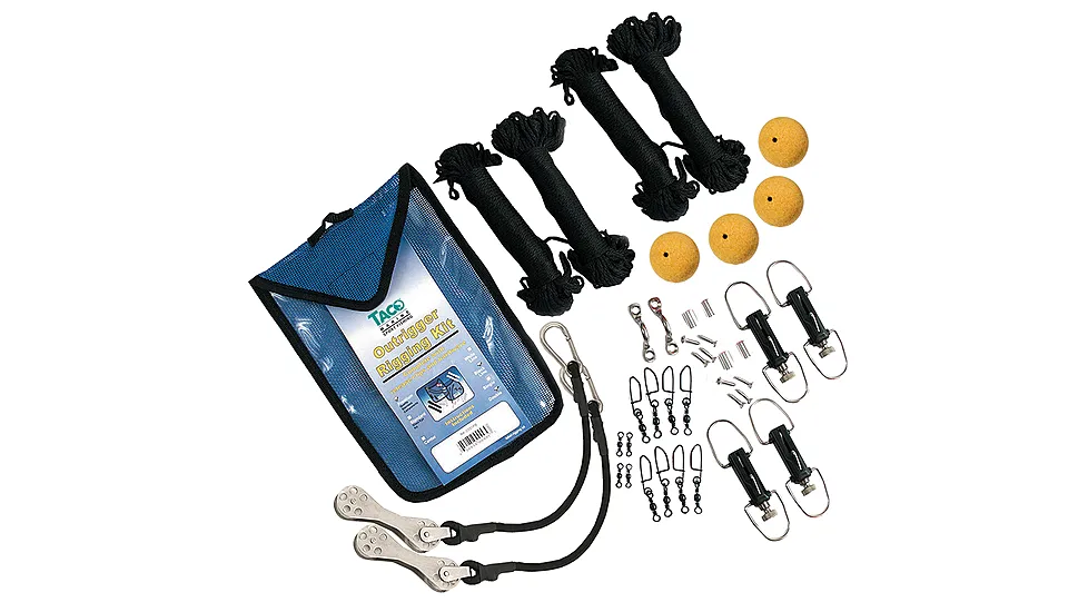 TACO Marine Premium Double Rigging Kit f/2-Rigs on 2-Poles