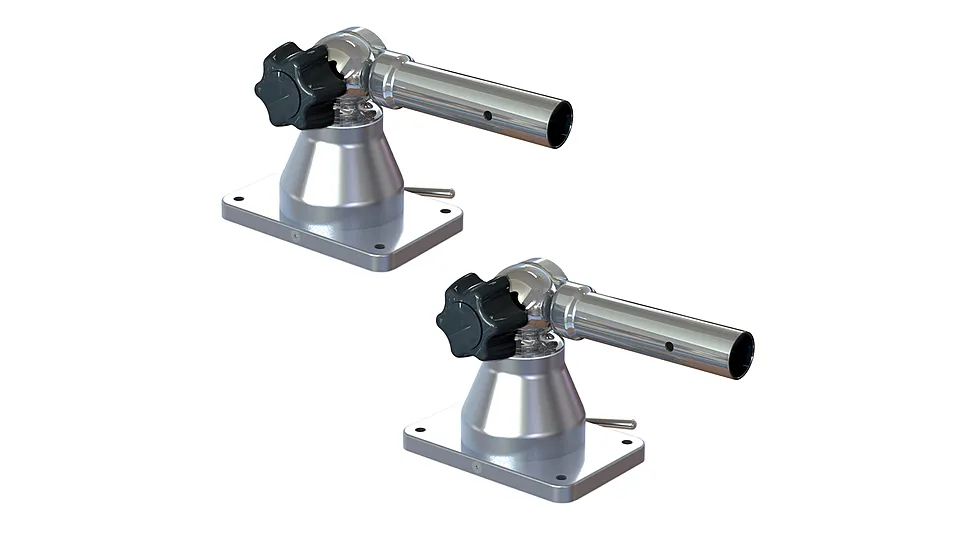 TACO Marine Grand Slam 170 Outrigger Top Mounts