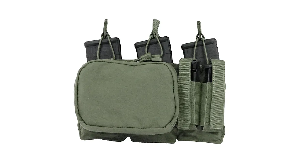 Tactical Assault Gear MOLLE Triple Mag/Pistol/Utility Pouch