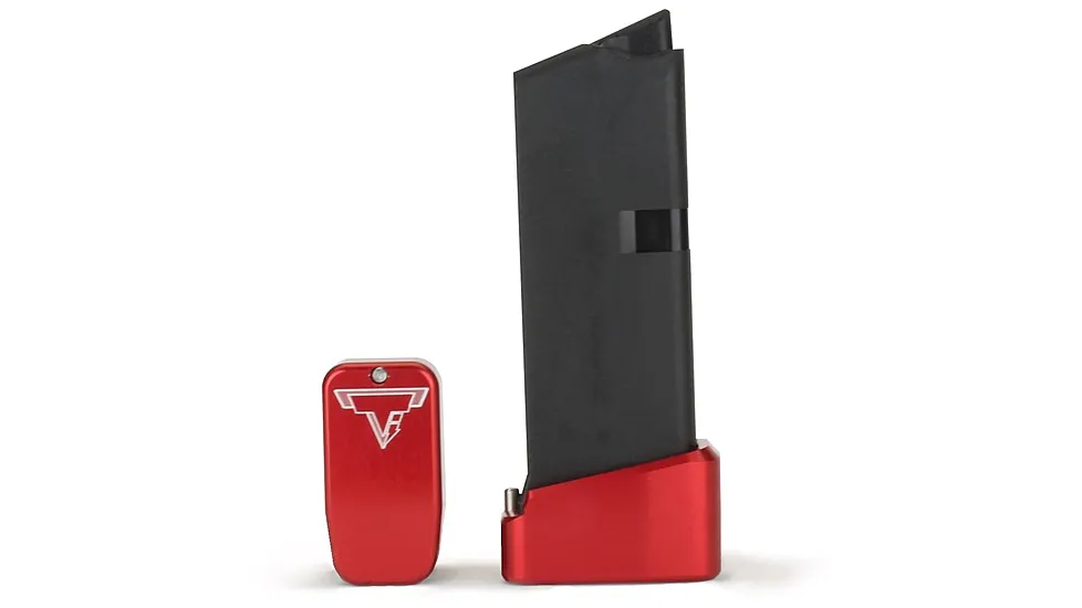 Taran Tactical Innovations +2 Base Pad for Glock 43 Magazine