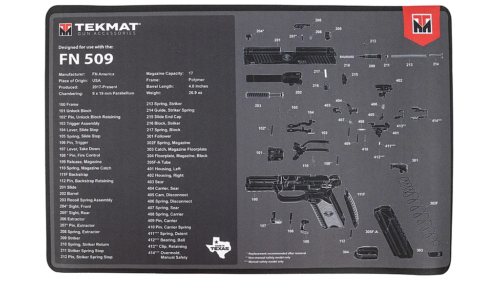 TekMat TEKR17FN509 FN 509 Cleaning Mat