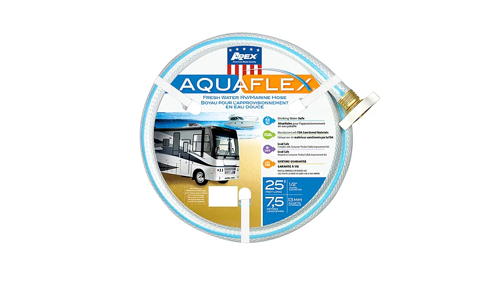 Teknor Apex Aquaflex Rv/Marine Hose - 1/2in x 25ft